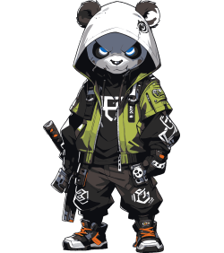 Pack Panda Badass